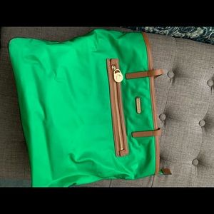 MK nylon large tote bag